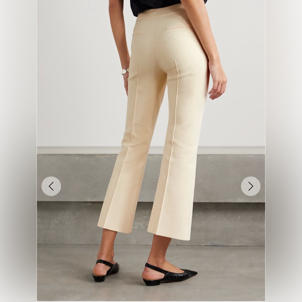 HIGH SPORT Women's Exclusive Kick Cotton-blend Cropped Pants In Lime Green XL - Picture 13 of 13
